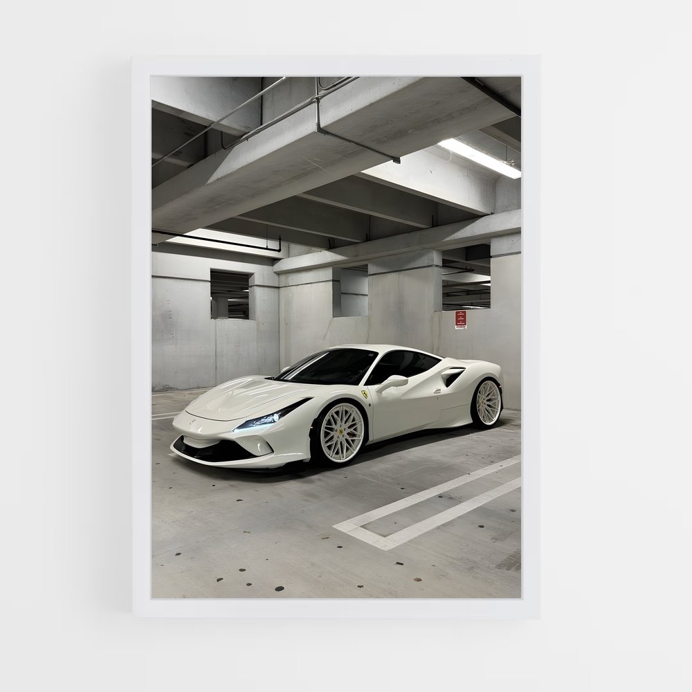 Poster F8 en Scène – affiche Ferrari (vue 3)